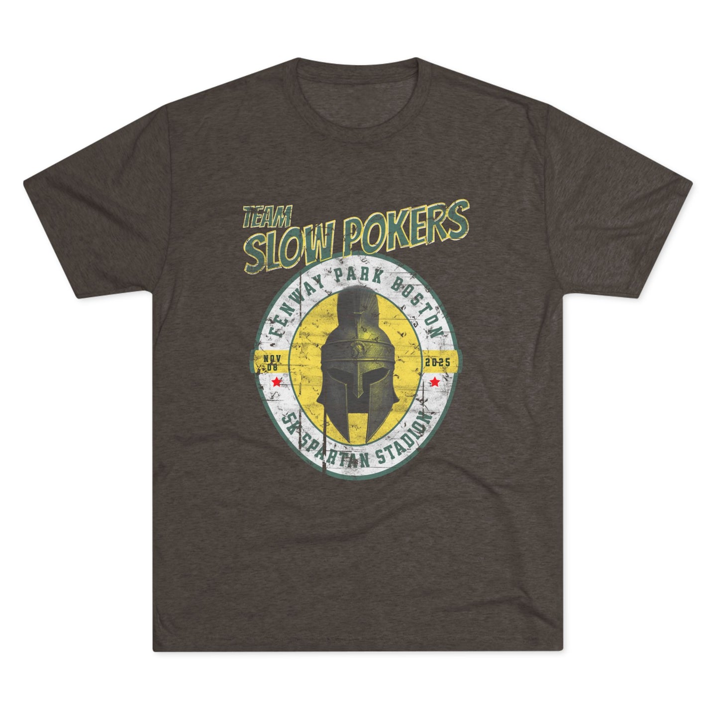 Spartan Slow Pokers Race Tee | Front Only Print
