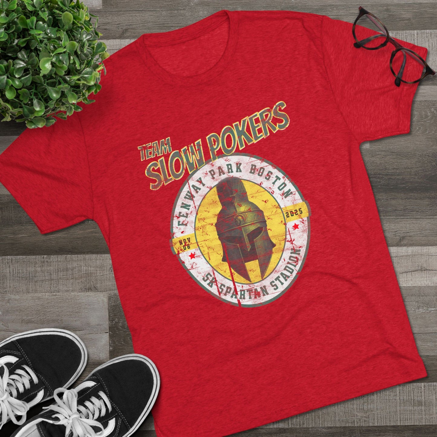 Spartan Slow Pokers Race Tee | Front Only Print