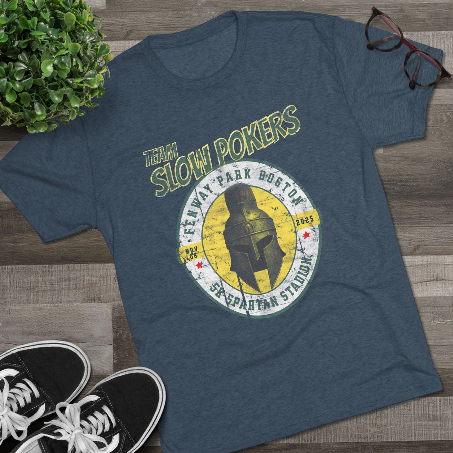 Spartan Slow Pokers Race Tee | Front Only Print