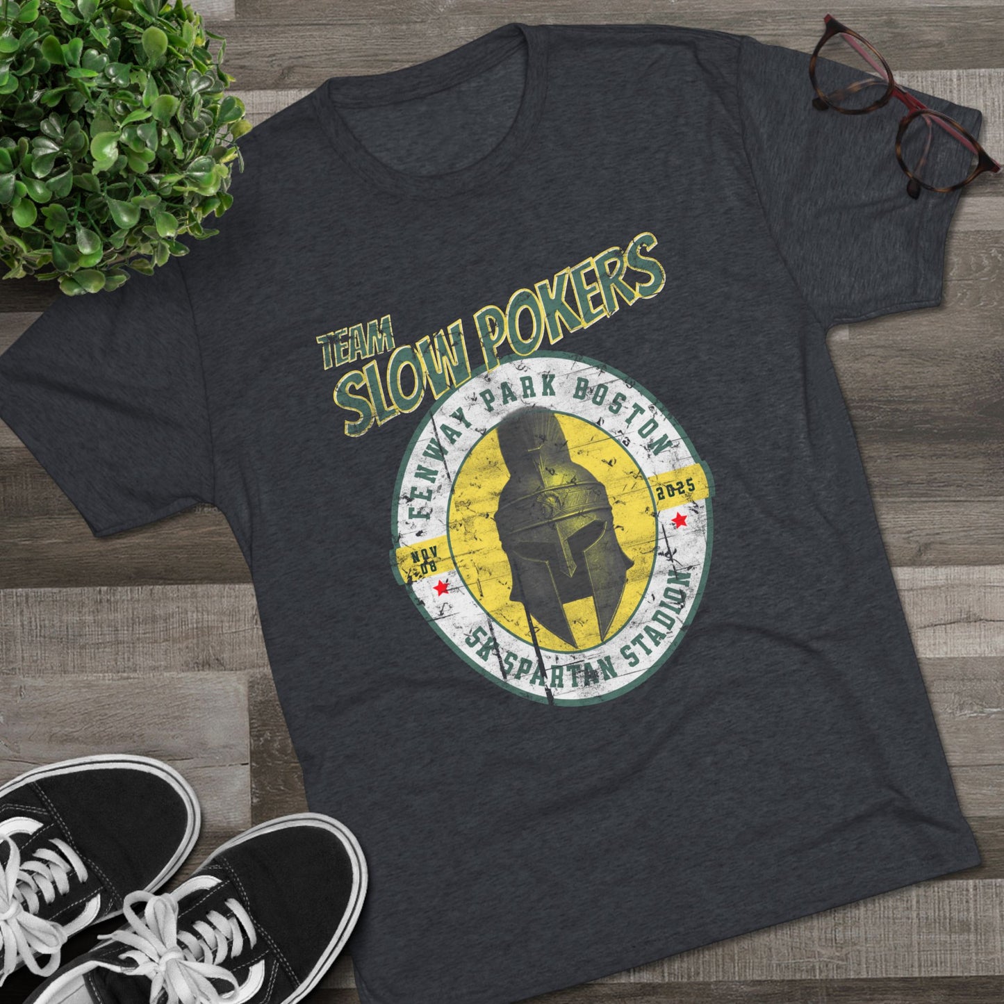 Spartan Slow Pokers Race Tee | Front Only Print