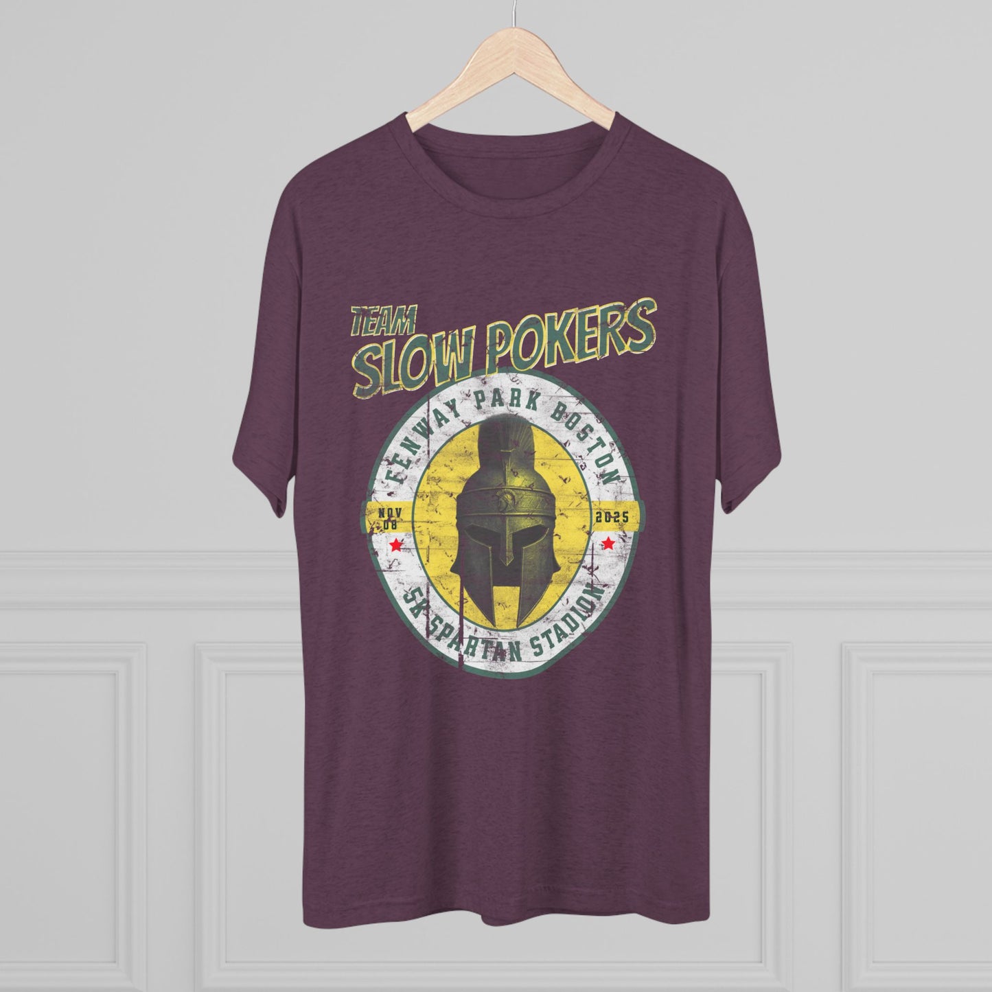 Spartan Slow Pokers Race Tee | Front Only Print