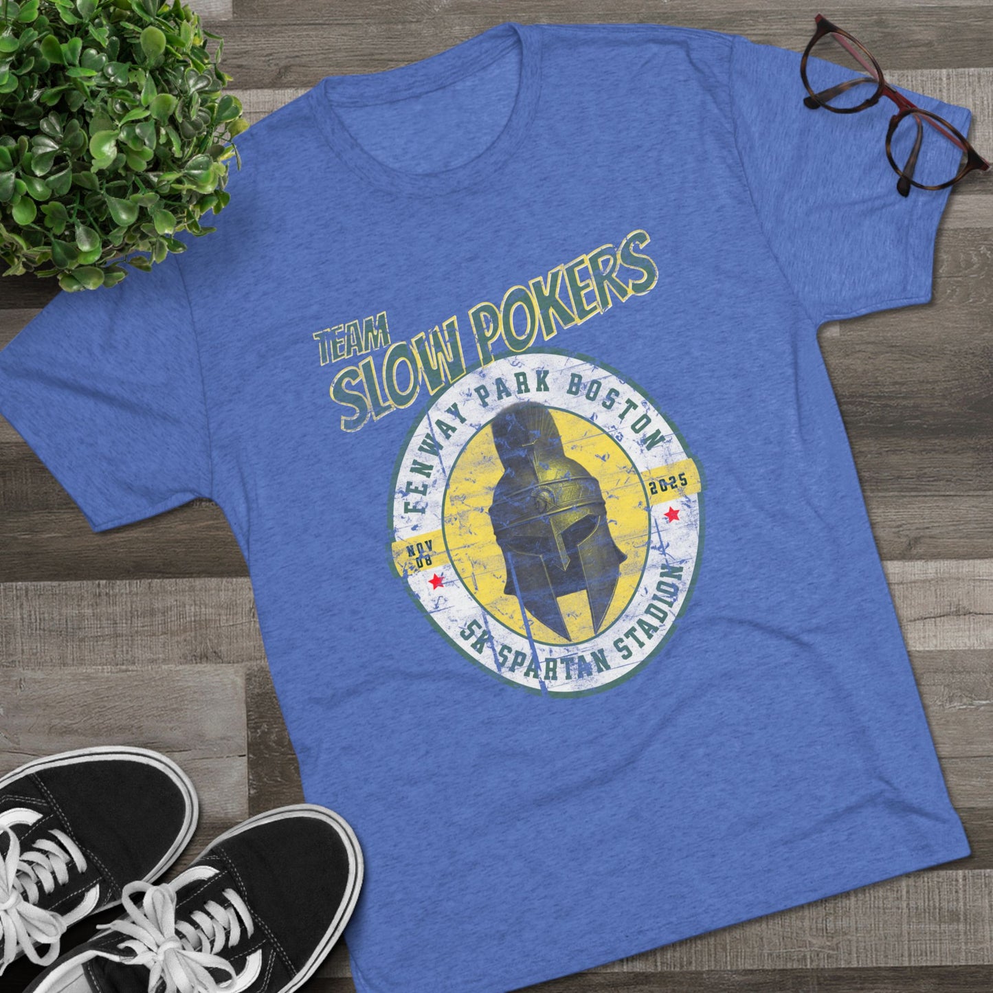 Spartan Slow Pokers Race Tee | Front Only Print