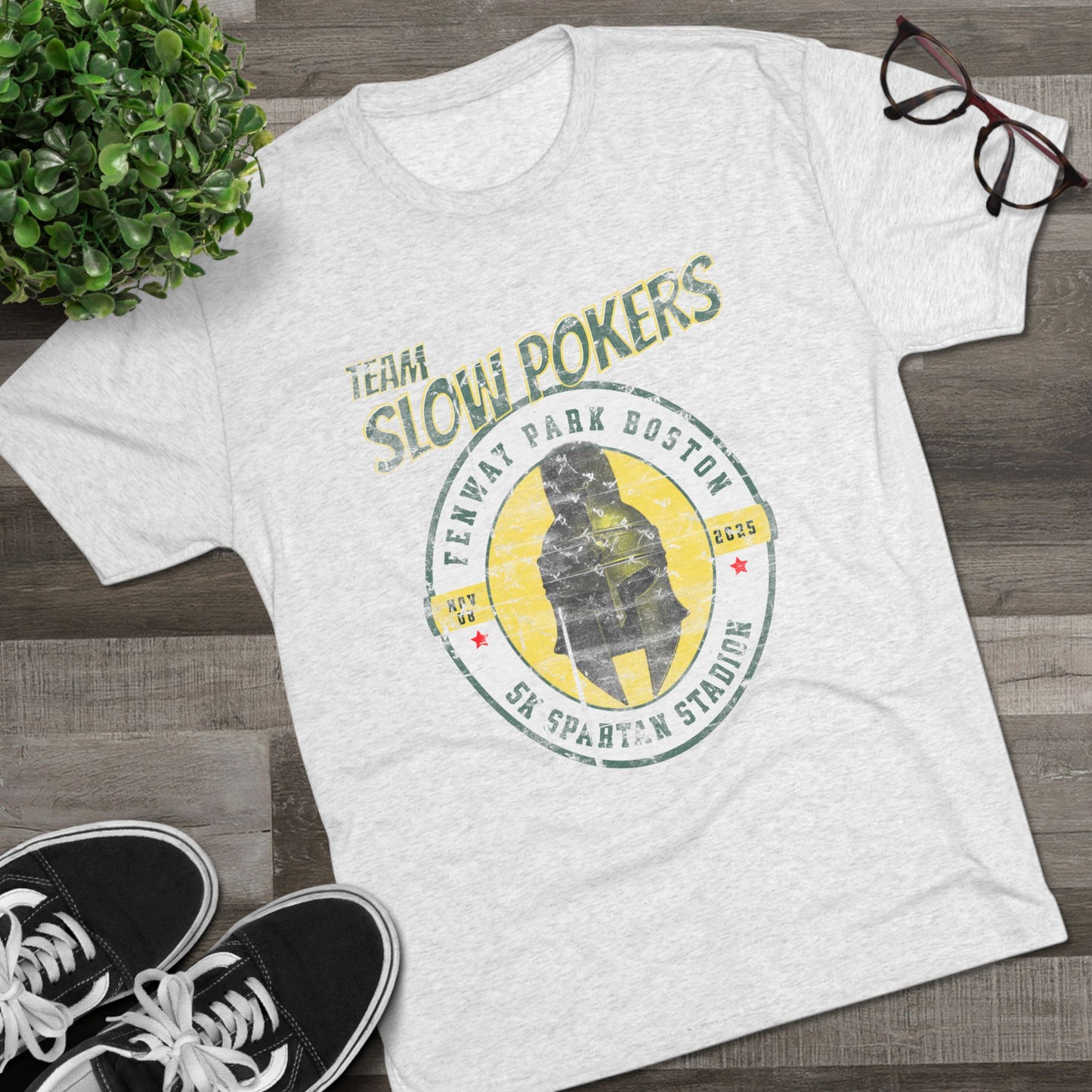 Spartan Slow Pokers Race Tee | Front Only Print