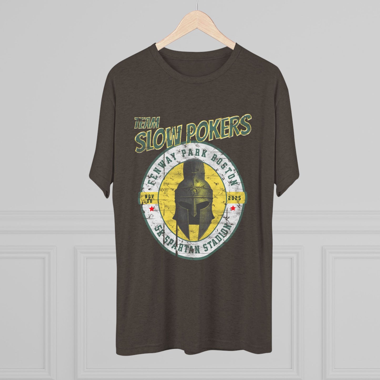 Spartan Slow Pokers Race Tee | Front Only Print