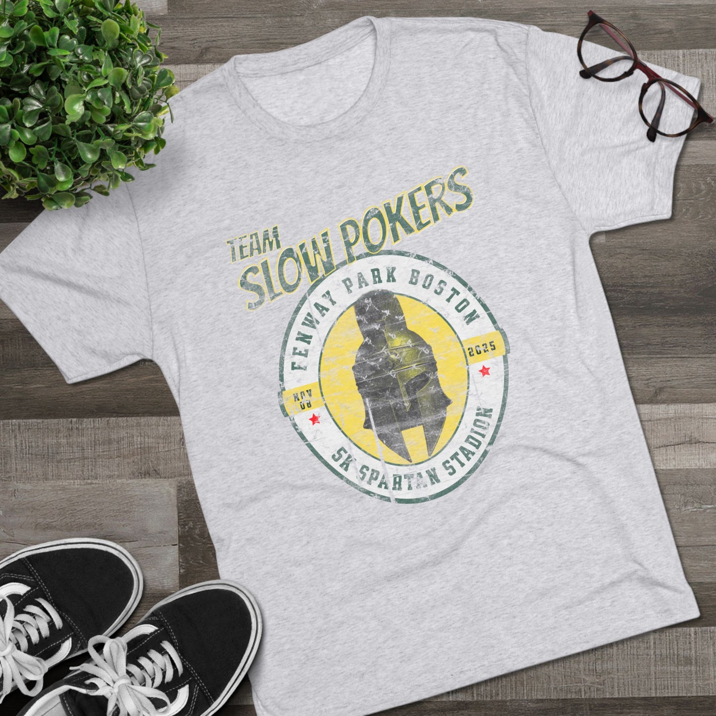 Spartan Slow Pokers Race Tee | Front Only Print