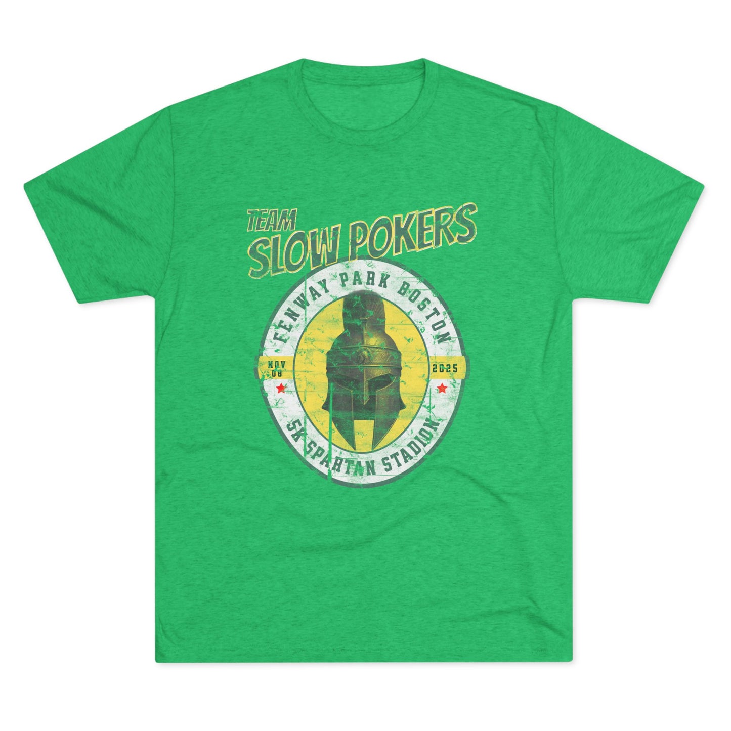 Spartan Slow Pokers Race Tee | Front Only Print