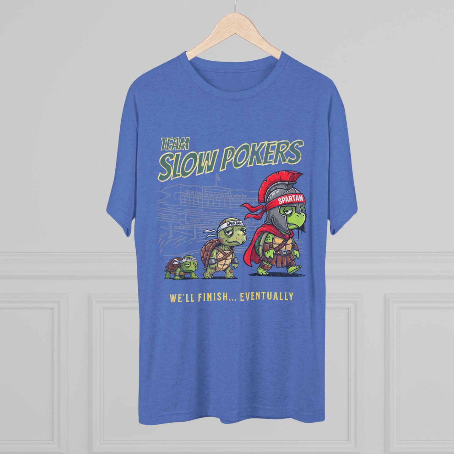 Spartan Slow Pokers Turtle Race Tee | Front & Back Print