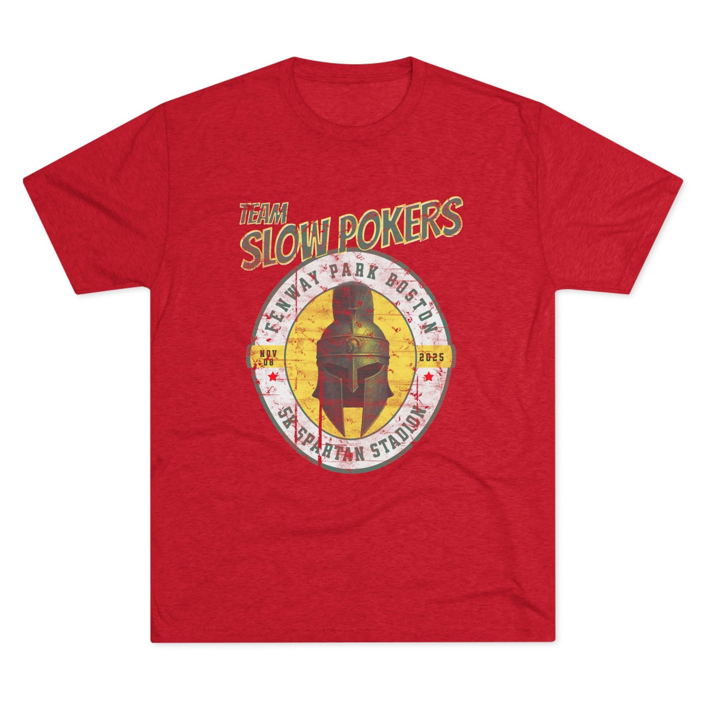 Spartan Slow Pokers Race Tee | Front Only Print