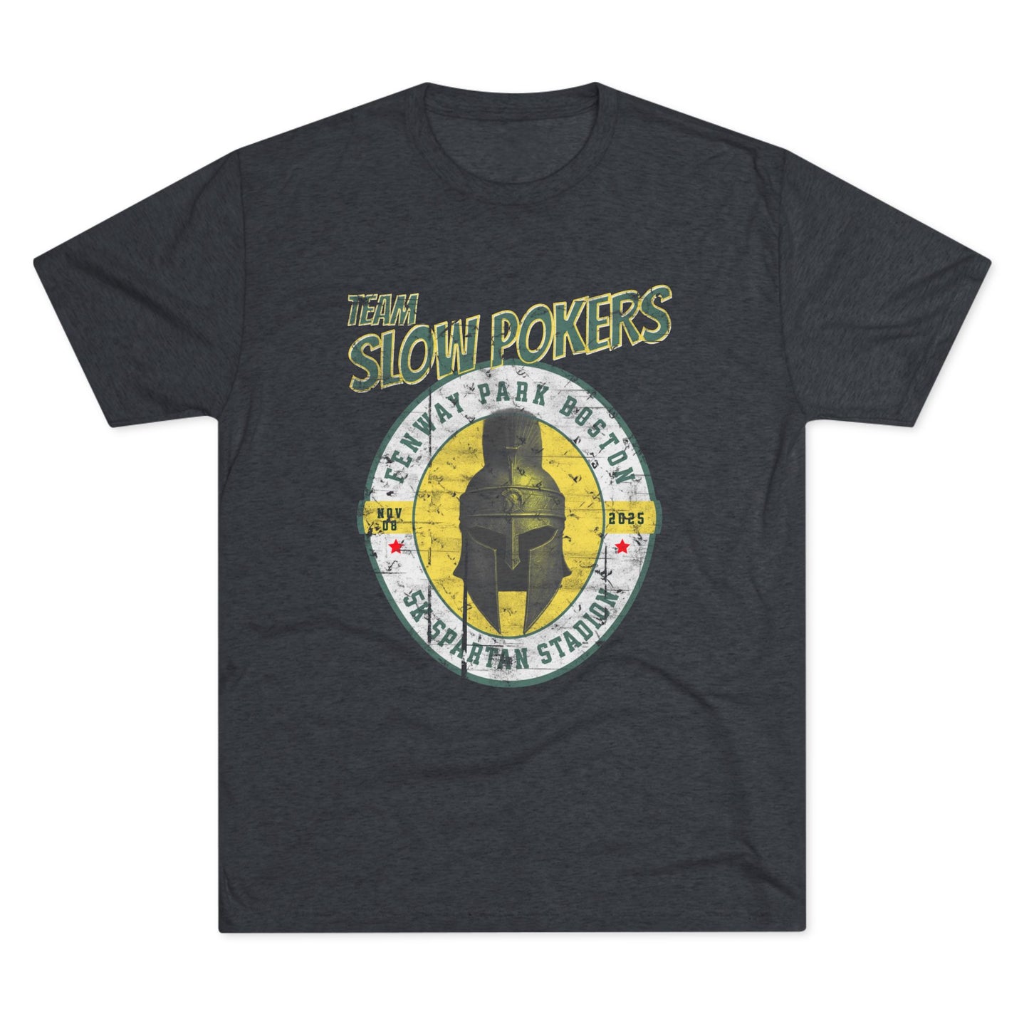 Spartan Slow Pokers Race Tee | Front Only Print