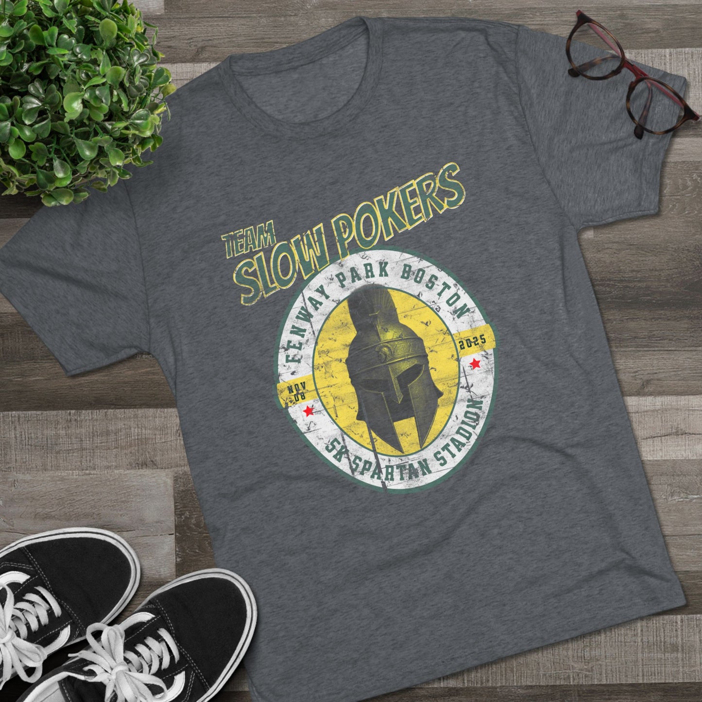Spartan Slow Pokers Race Tee | Front Only Print