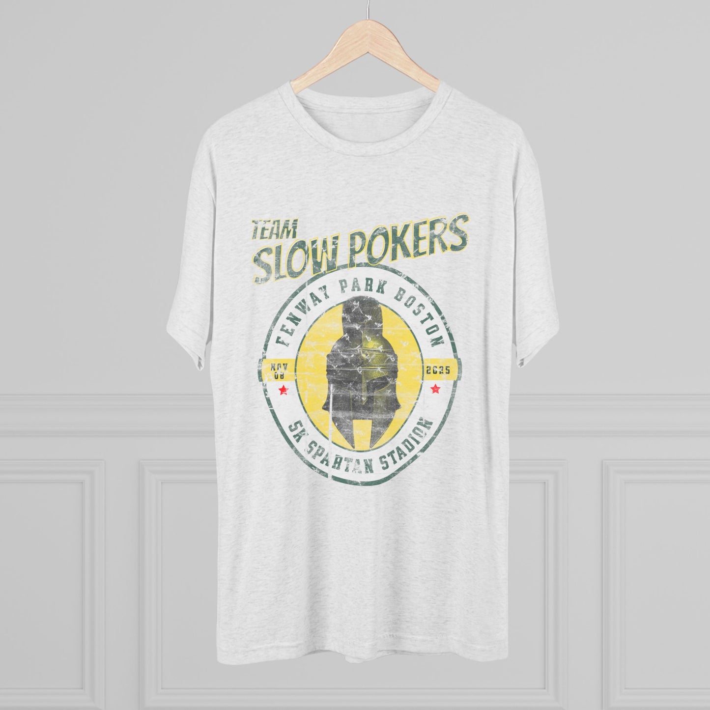 Spartan Slow Pokers Race Tee | Front Only Print