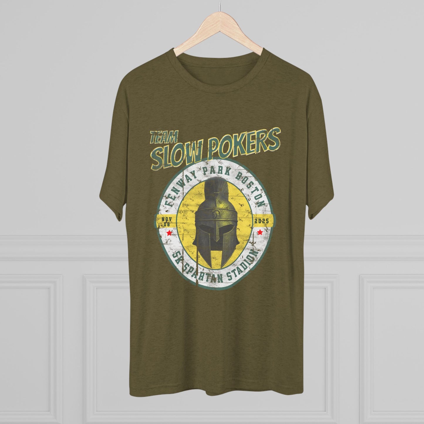 Spartan Slow Pokers Race Tee | Front Only Print