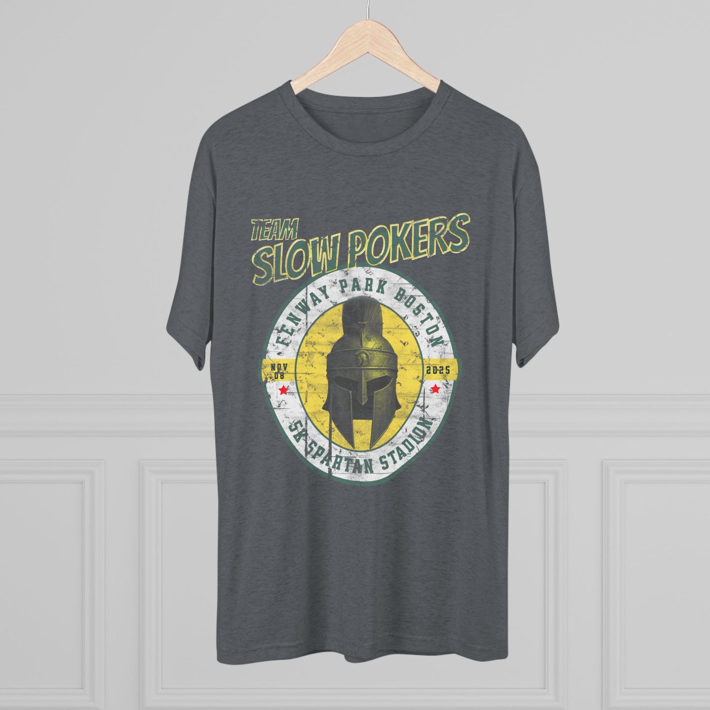 Spartan Slow Pokers Race Tee | Front Only Print