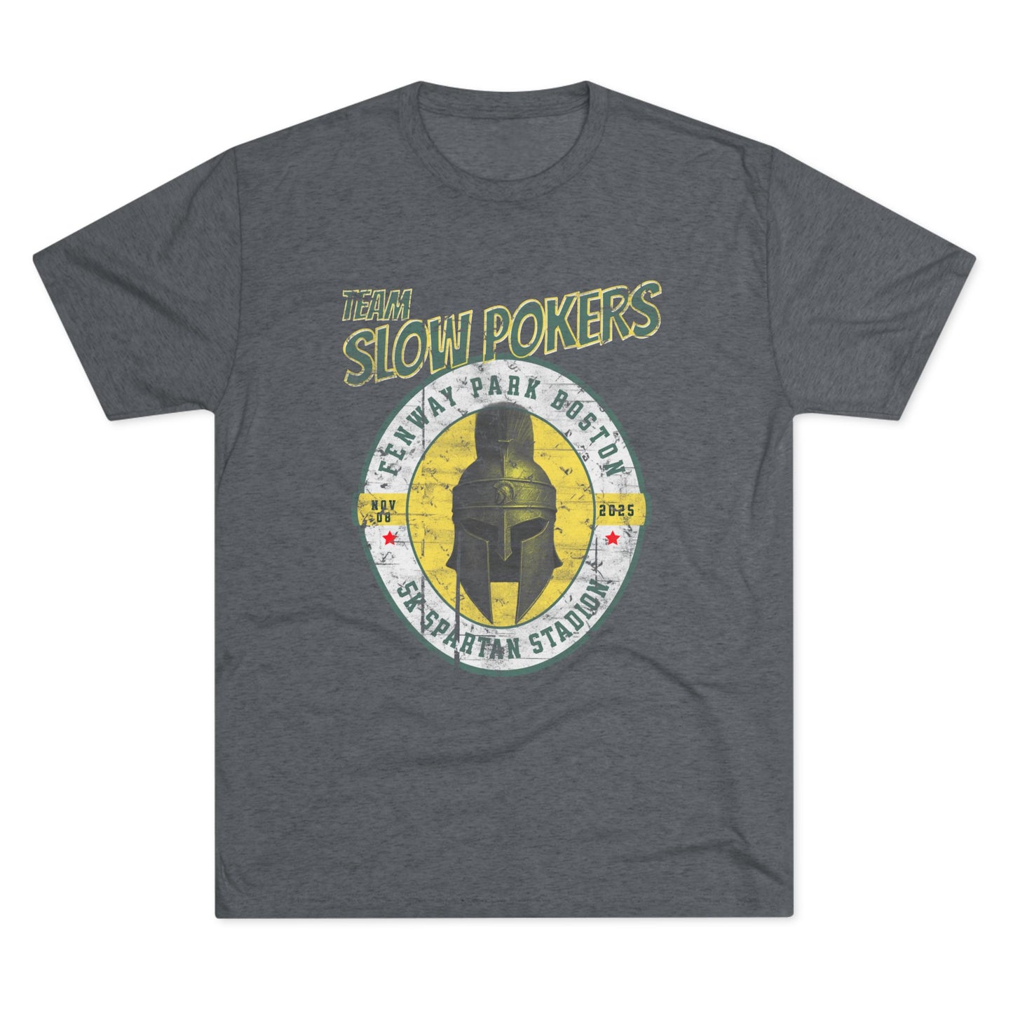 Spartan Slow Pokers Race Tee | Front Only Print