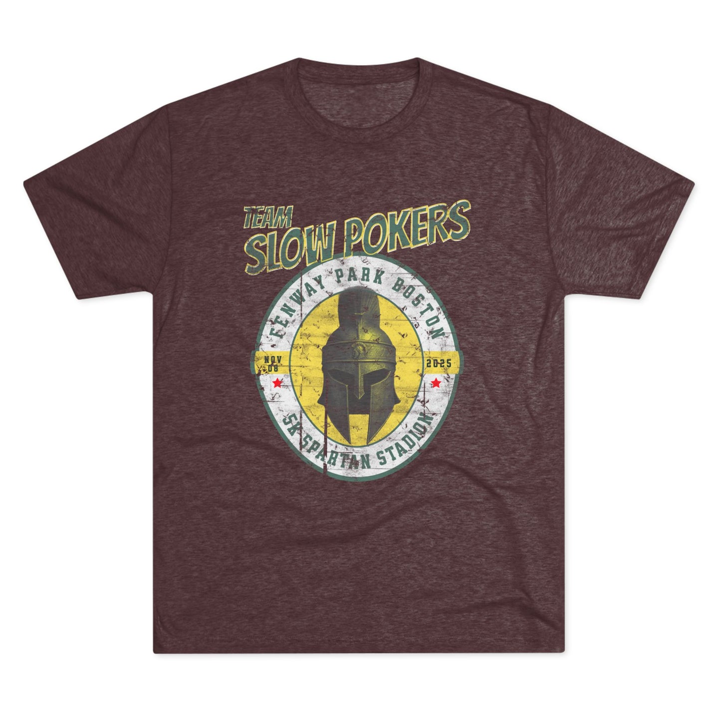 Spartan Slow Pokers Race Tee | Front Only Print