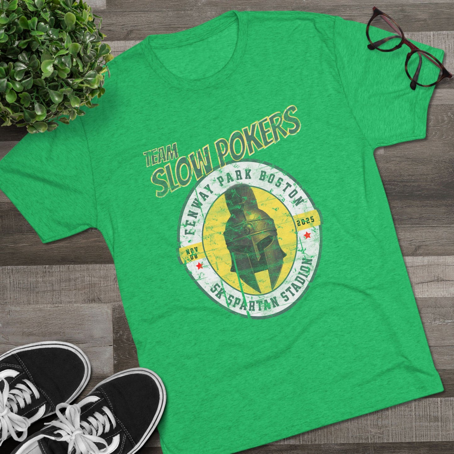 Spartan Slow Pokers Race Tee | Front Only Print