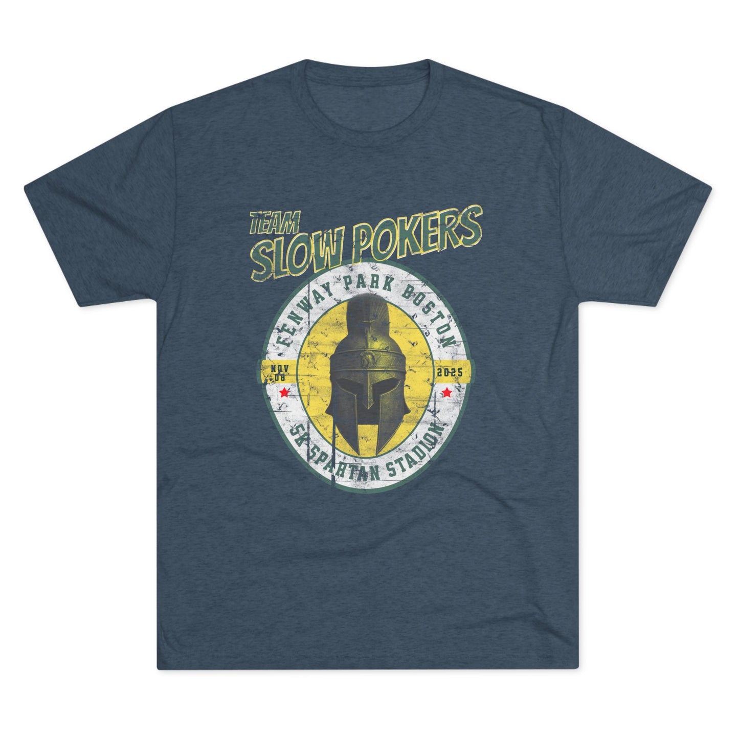 Spartan Slow Pokers Race Tee | Front Only Print