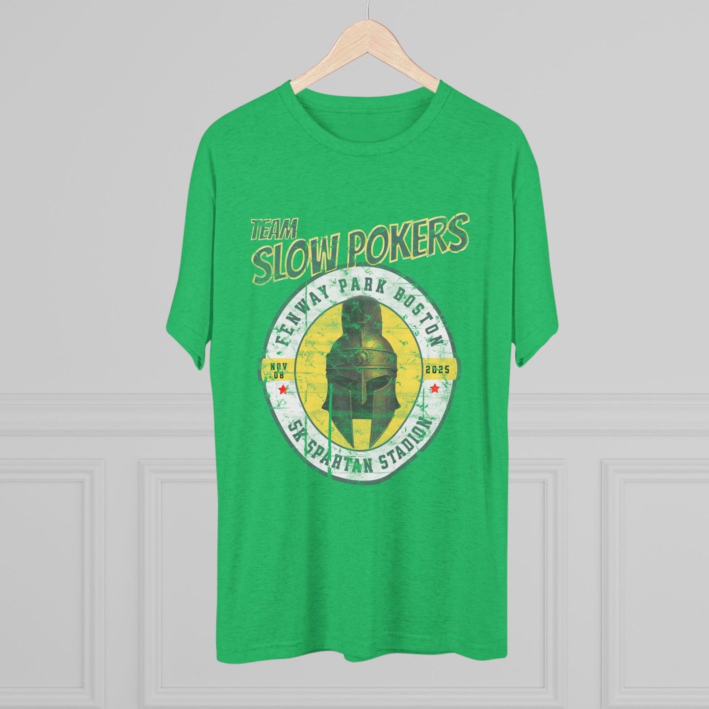 Spartan Slow Pokers Race Tee | Front Only Print
