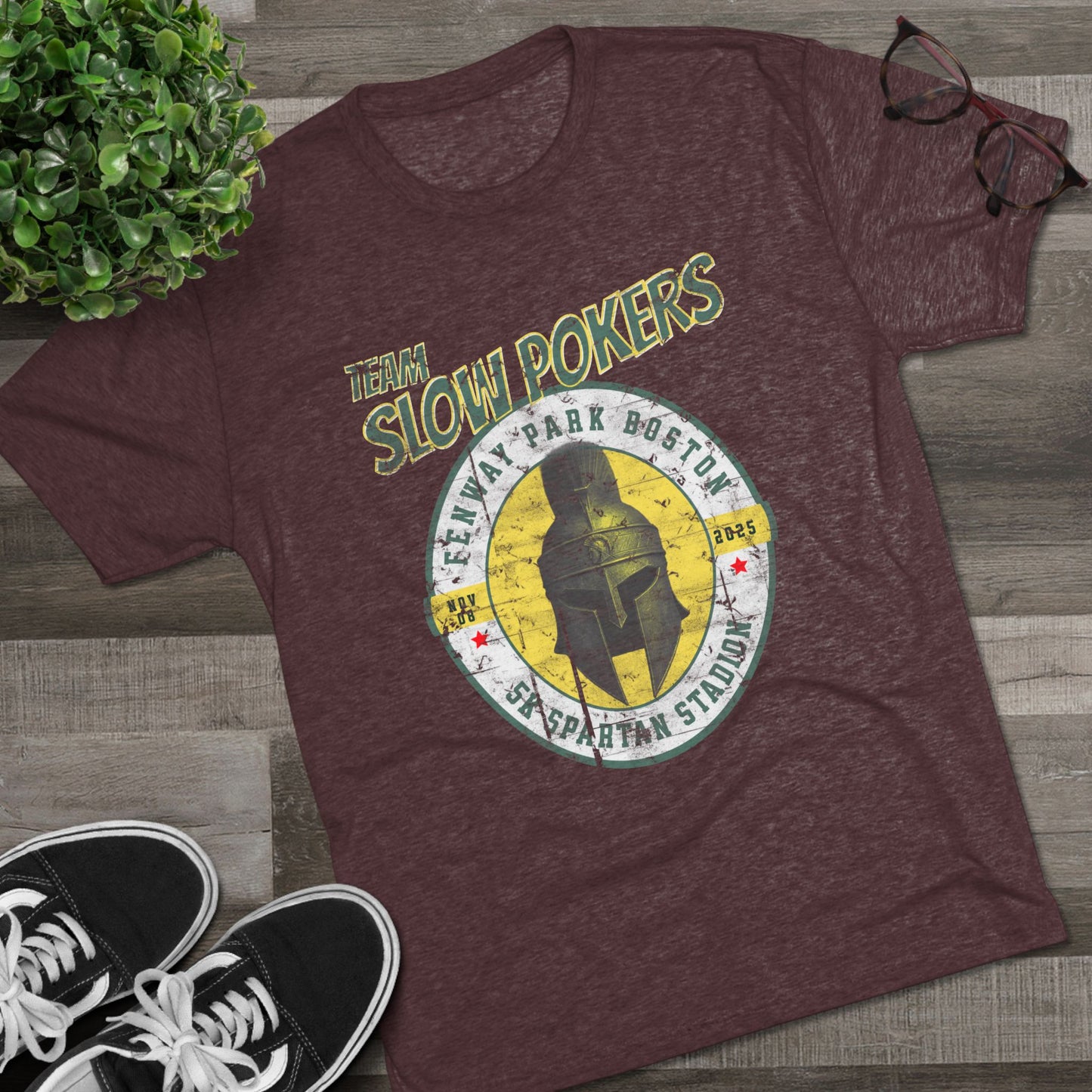 Spartan Slow Pokers Race Tee | Front Only Print