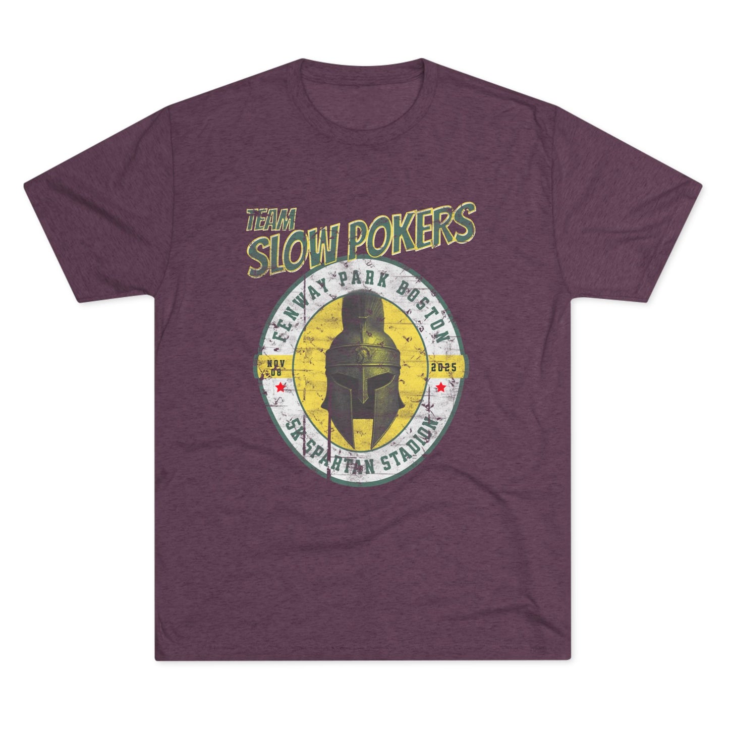 Spartan Slow Pokers Race Tee | Front Only Print