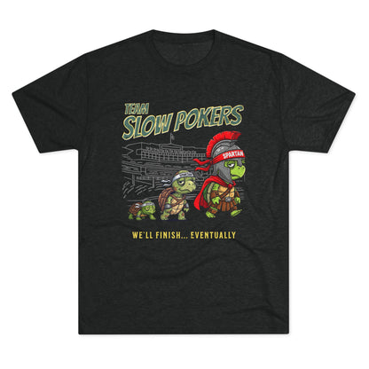 Spartan Slow Pokers Turtle Race Tee | Front & Back Print