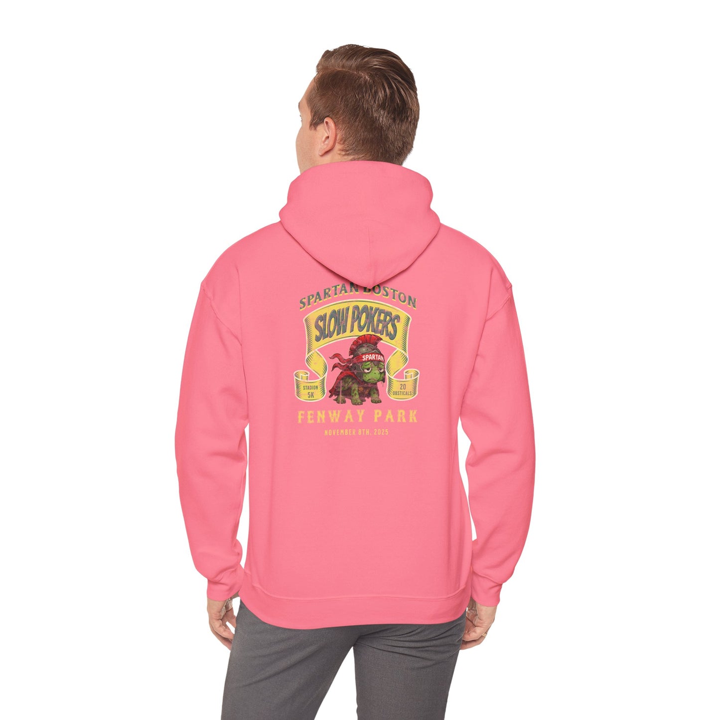 Spartan Slow Pokers Turtle Hoodie | Front & Back Print