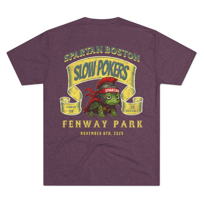 Spartan Slow Pokers Turtle Race Tee | Front & Back Print