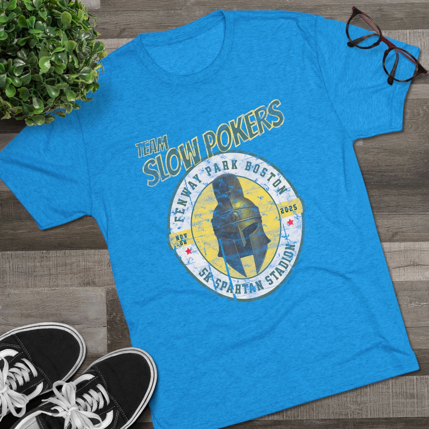 Spartan Slow Pokers Race Tee | Front Only Print