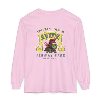 Spartan Slow Pokers Turtle Long Sleeve Tee | Front & Back Print