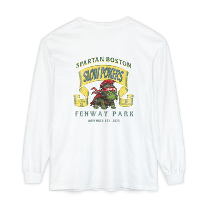 Spartan Slow Pokers Turtle Long Sleeve Tee | Front & Back Print