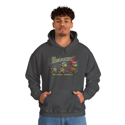 Spartan Slow Pokers Turtle Hoodie | Front & Back Print