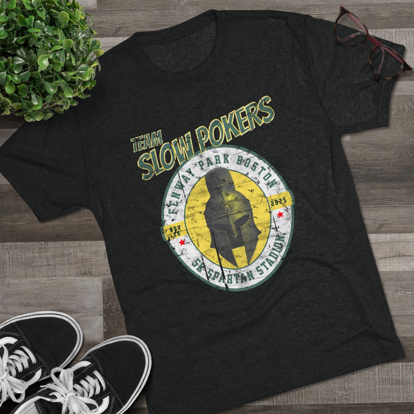 Spartan Slow Pokers Race Tee | Front Only Print