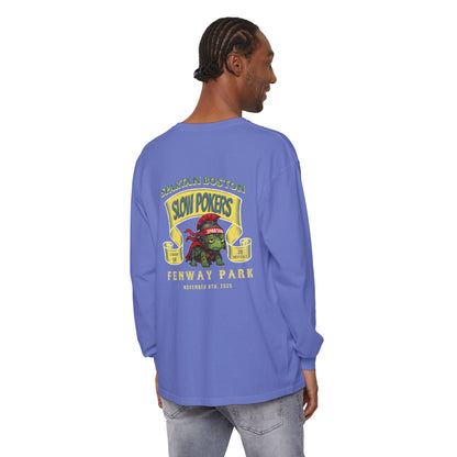 Spartan Slow Pokers Turtle Long Sleeve Tee | Front & Back Print