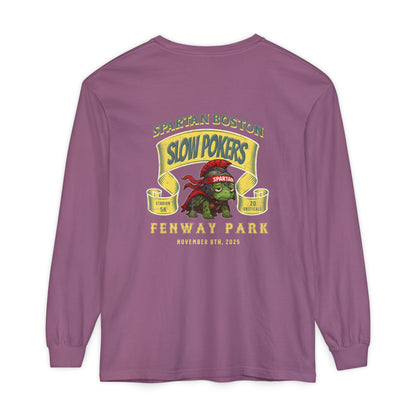 Spartan Slow Pokers Turtle Long Sleeve Tee | Front & Back Print
