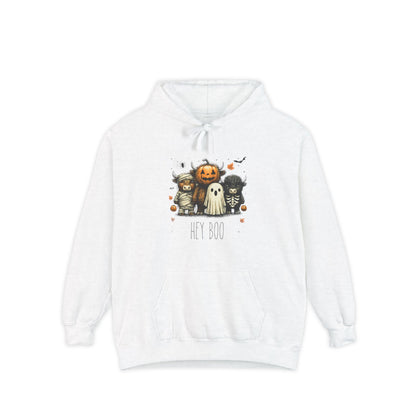 Highland Cow Halloween Hoodie, Comfort Colors 1567 Unisex Garment-Dyed Sweatshirt, Cute Costume Cow, Cozy Fall Hoodie