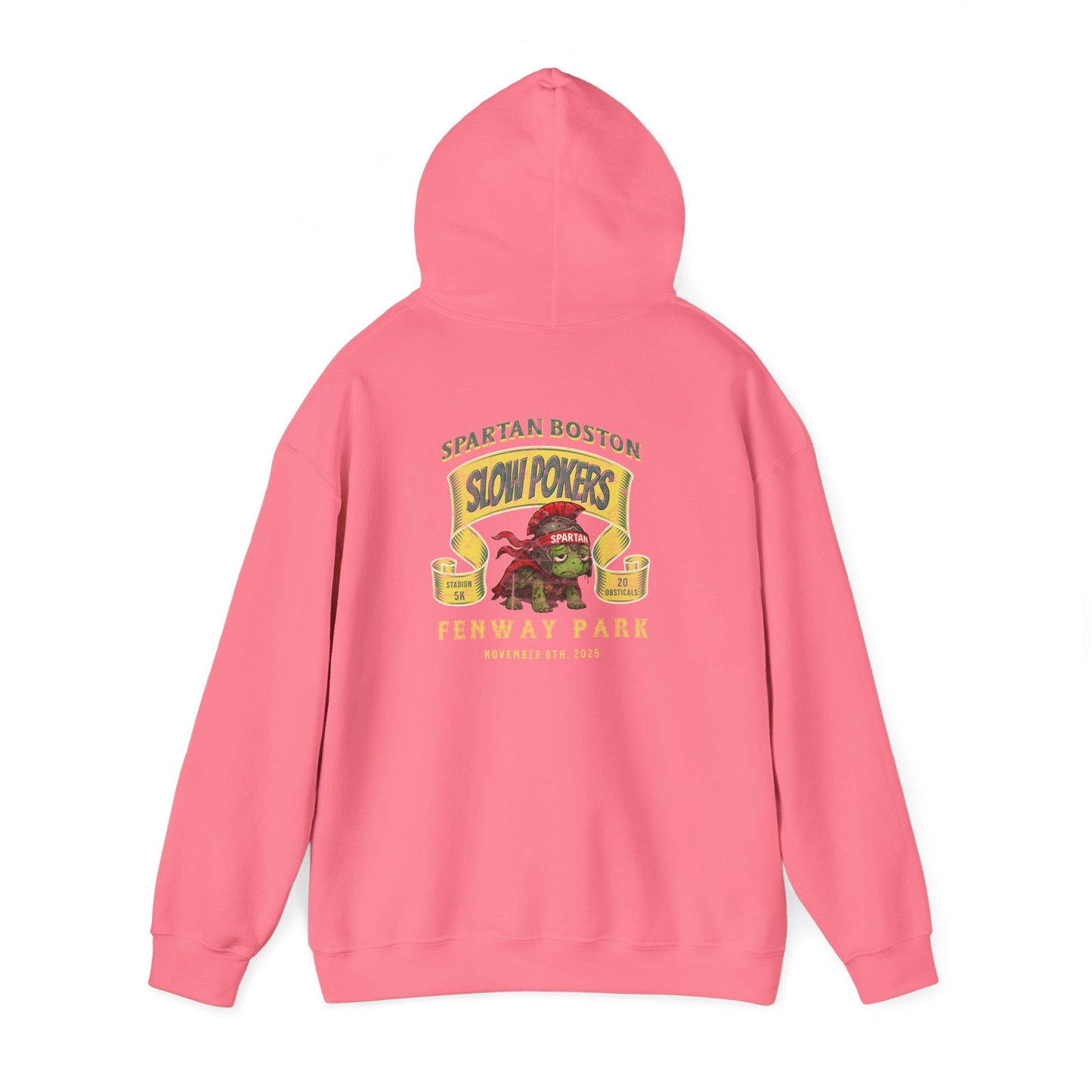 Spartan Slow Pokers Turtle Hoodie | Front & Back Print