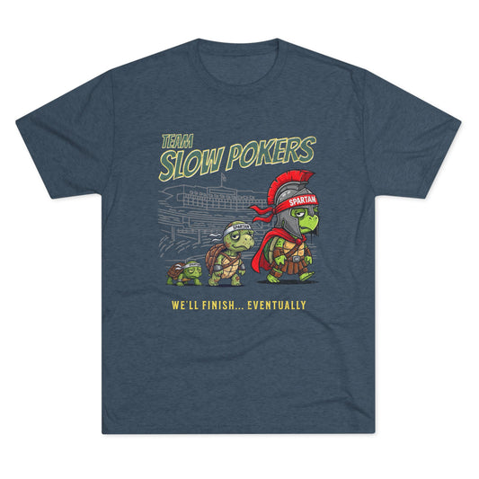 Spartan Slow Pokers Turtle Race Tee | Front & Back Print