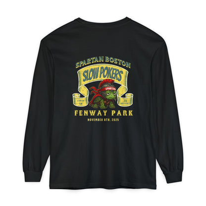Spartan Slow Pokers Turtle Long Sleeve Tee | Front & Back Print