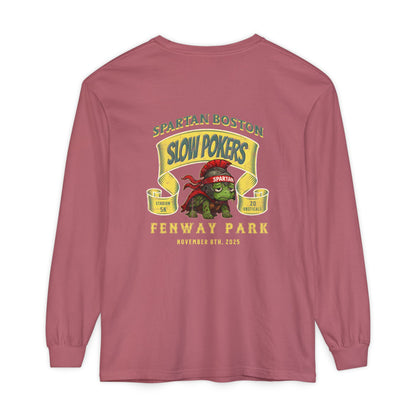 Spartan Slow Pokers Turtle Long Sleeve Tee | Front & Back Print