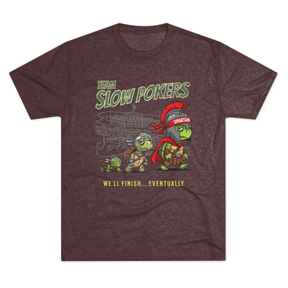 Spartan Slow Pokers Turtle Race Tee | Front & Back Print