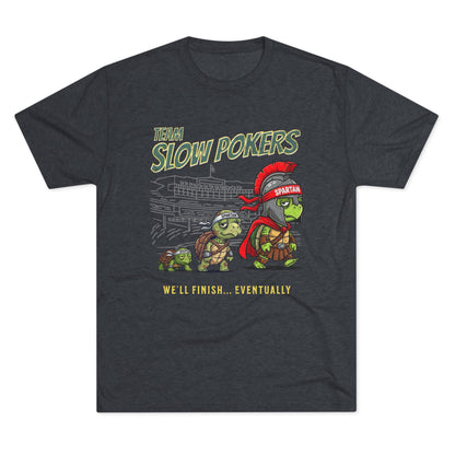 Spartan Slow Pokers Turtle Race Tee | Front & Back Print