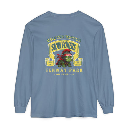 Spartan Slow Pokers Turtle Long Sleeve Tee | Front & Back Print