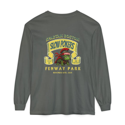 Spartan Slow Pokers Turtle Long Sleeve Tee | Front & Back Print