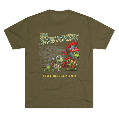 Spartan Slow Pokers Turtle Race Tee | Front & Back Print