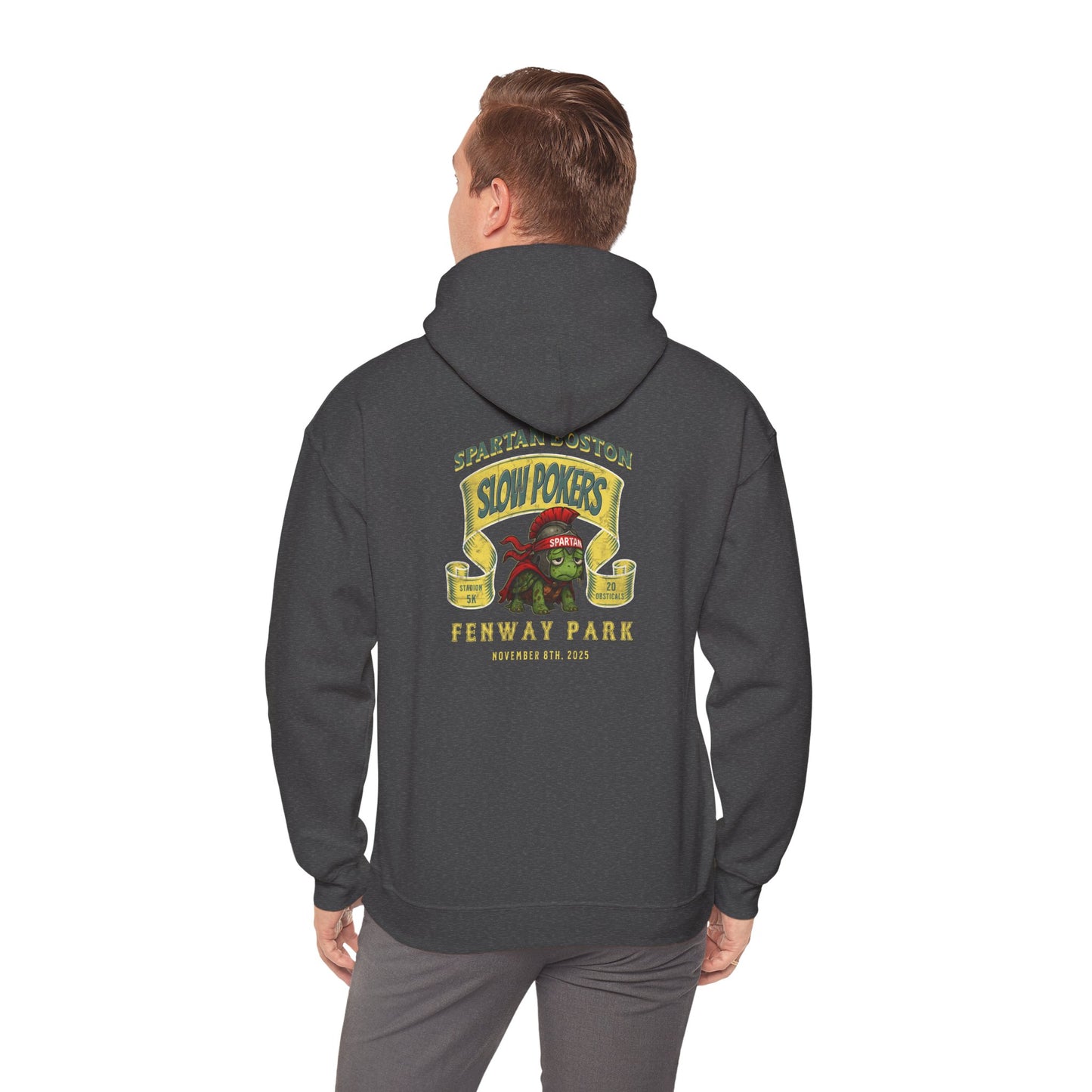 Spartan Slow Pokers Turtle Hoodie | Front & Back Print
