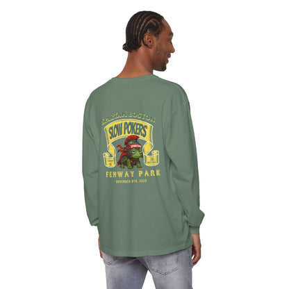 Spartan Slow Pokers Turtle Long Sleeve Tee | Front & Back Print