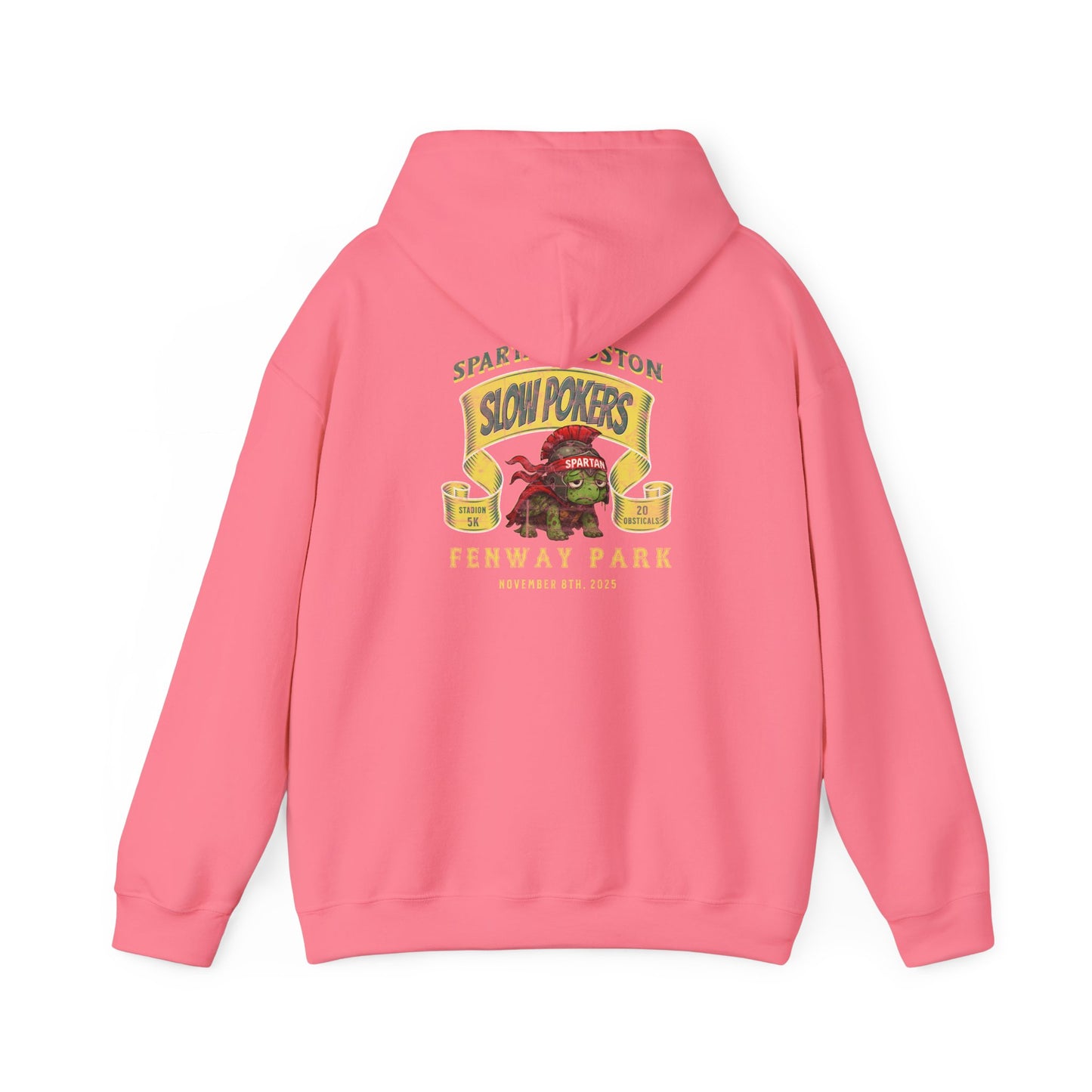 Spartan Slow Pokers Turtle Hoodie | Front & Back Print