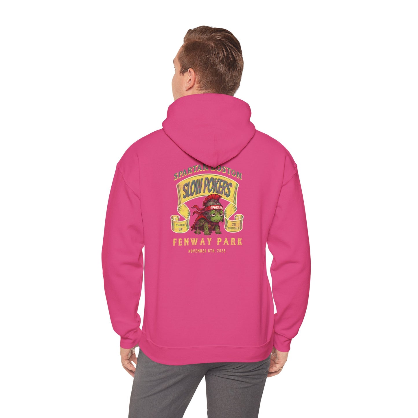 Spartan Slow Pokers Turtle Hoodie | Front & Back Print