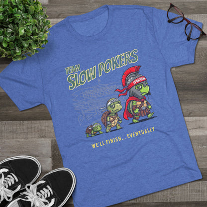 Spartan Slow Pokers Turtle Race Tee | Front & Back Print