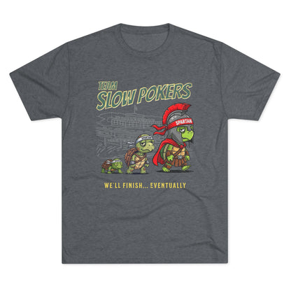 Spartan Slow Pokers Turtle Race Tee | Front & Back Print